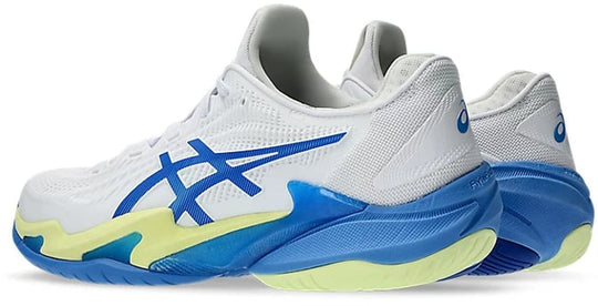 1042A220-105 Asics Women's Court FF 3 Tennis Shoes (White/Illusion Blue)