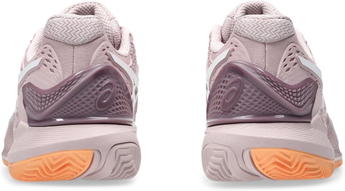 1042A224-701 Asics Women's Gel-Resolution 9 Clay Tennis Shoes (Watershed Rose/White)