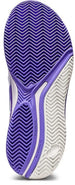 1042A226-101 Asics Women's Gel Resolution 9 Clay Tennis Shoes (White/Amethyst) - Sole
