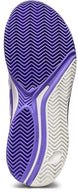 1042A226-101 Asics Women's Gel Resolution 9 Clay Tennis Shoes (White/Amethyst) - Sole