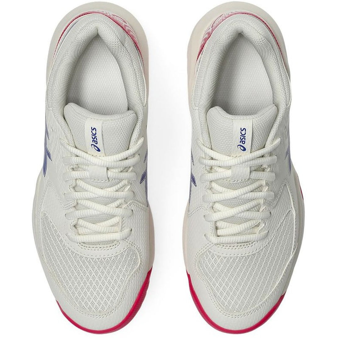 1042A235-105 Asics Women's Gel-Dedicate 8 Tennis Shoes (Cream/Dark Cobalt)