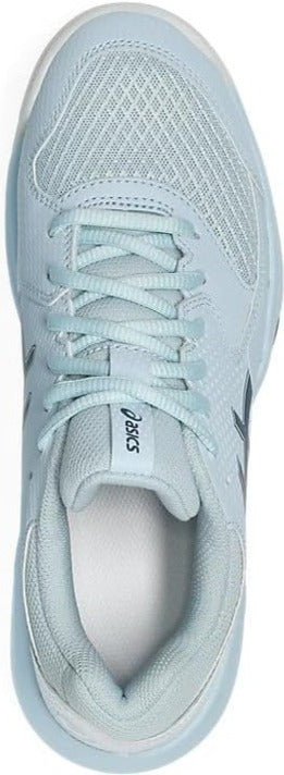 1042A236-020 Asics Women's Gel-Dedicate 8 Pickleball Shoes (Cool Grey/Vintage Indigo)
