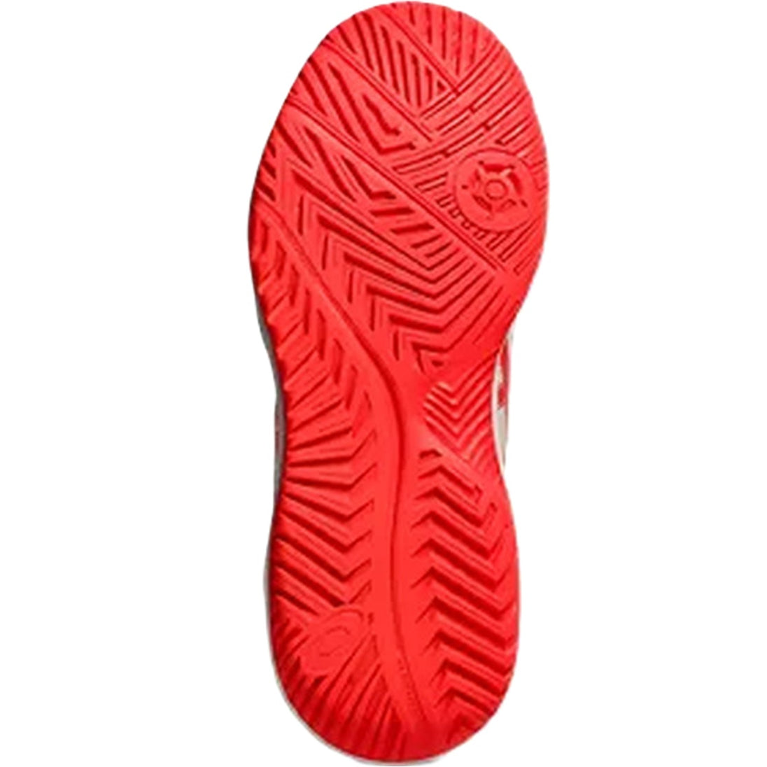 1042A236-103 Asics Women's Gel-Dedicate 8 Pickleball Shoes (Cream/Flash Red)