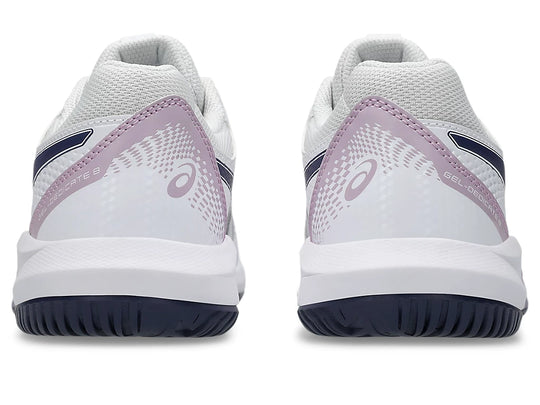 1042A237-104 Asics Women's Gel-Dedicate 8 Tennis Shoes (White/Indigo Fog)