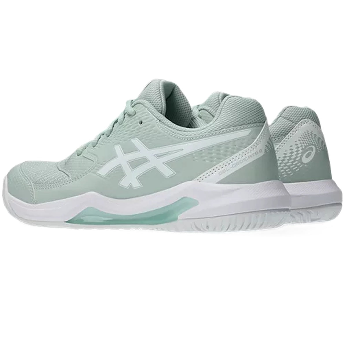 1042A237-300 Asics Women's Gel-Dedicate 8 Tennis Shoes (Lichen Rock/White)