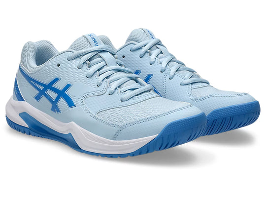 1042A237-401 Asics Women's Gel-Dedicate 8 Tennis Shoes (Light Blue/Blue Coast)