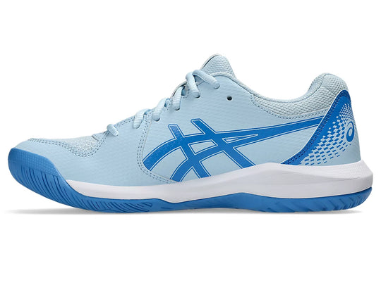1042A237-401 Asics Women's Gel-Dedicate 8 Tennis Shoes (Light Blue/Blue Coast)