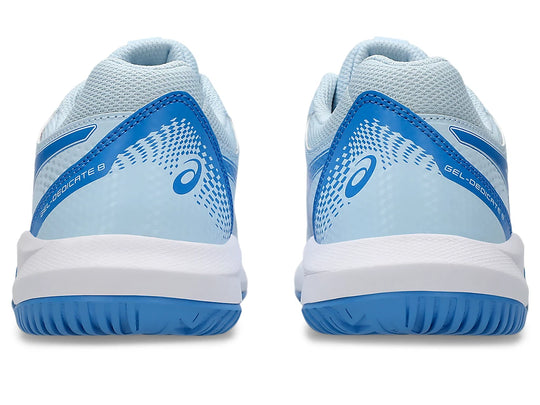 1042A237-401 Asics Women's Gel-Dedicate 8 Tennis Shoes (Light Blue/Blue Coast)