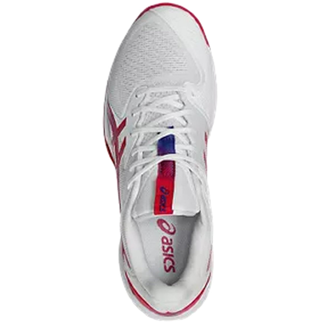 1042A248-103 Asics Women's Solution Speed FF 3 Clay Tennis Shoes (White/Bright Rose)