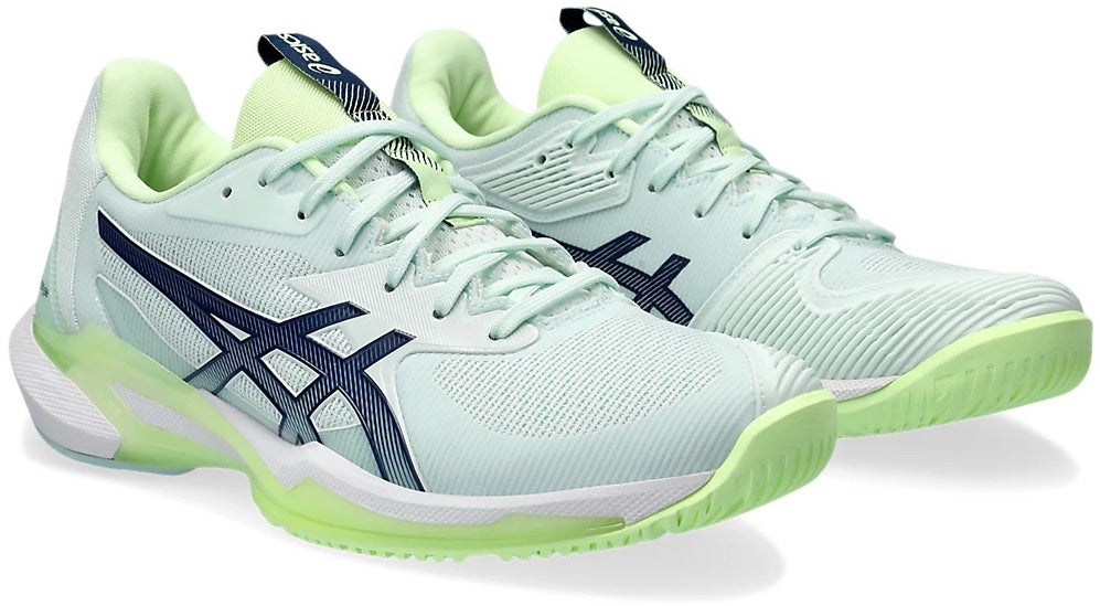 1042A250-300 Asics Women's Solution Speed FF 3 Tennis Shoes (Pale Mint/Blue Expanse)