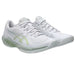 1042A265-103 Asics Women's Solution Swift FF 2 Tennis Shoes (White/Lichen  Rock)