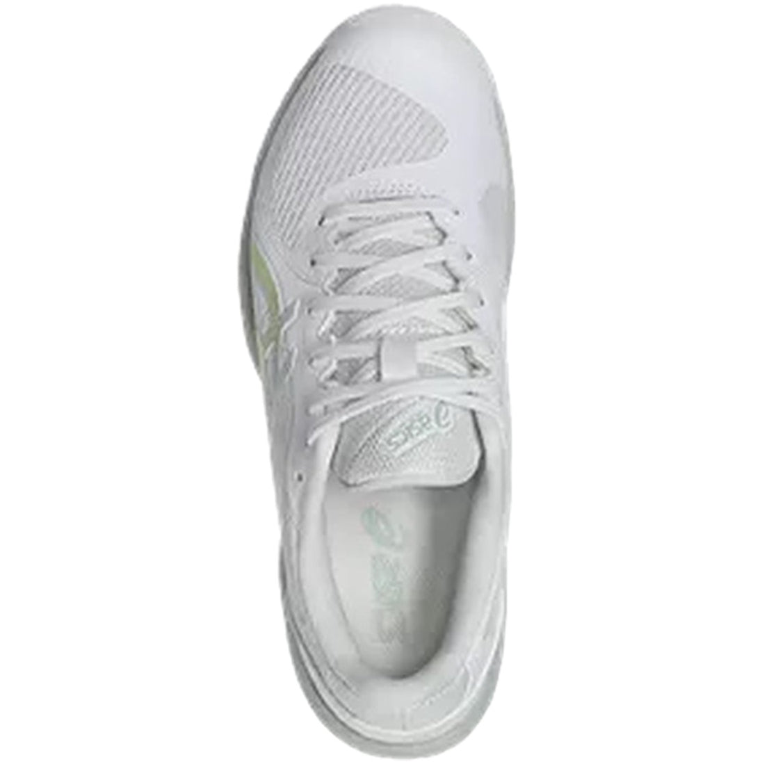 1042A265-103 Asics Women's Solution Swift FF 2 Tennis Shoes (White/Lichen  Rock)