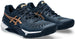 1042A268-960 Asics Women's Gel-Resolution 9 Tennis Shoes (French Blue Pure Gold)