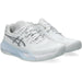 1042A277-100 Asics Women's Gel-Resolution X Clay Tennis Shoes (White/Pure Silver)