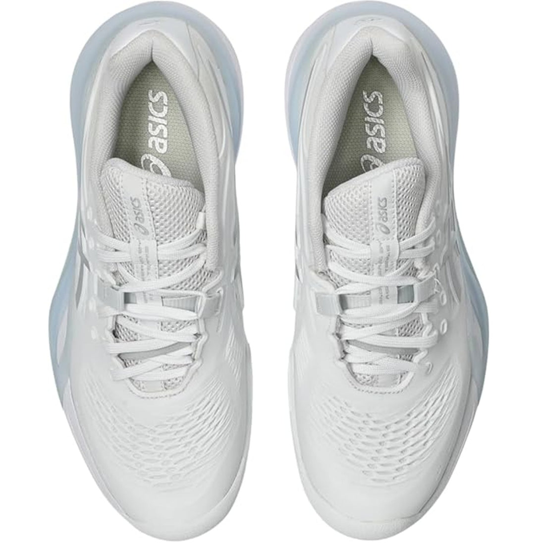 1042A277-100 Asics Women's Gel-Resolution X Clay Tennis Shoes (White/Pure Silver)