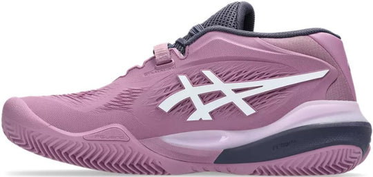 1042A277-500 Asics Women's Gel-Resolution X Clay Tennis Shoe (Ube/White)