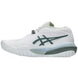 1042A278-102 Asics Women's Gel-Resolution X Wide Tennis Shoes (White/Monument Blue)