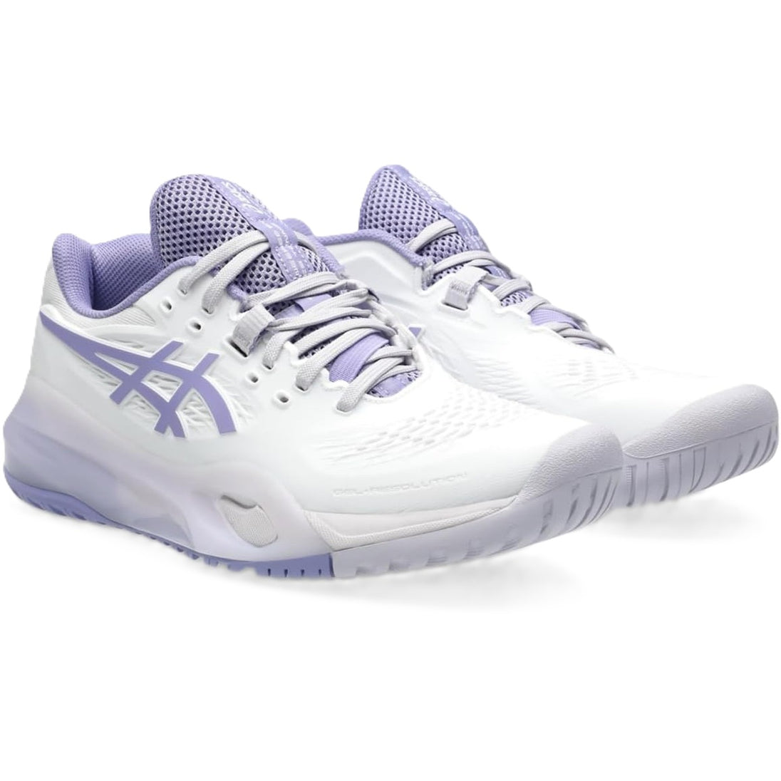 1042A279-105 Asics Women's Gel-Resolution X Tennis Shoes (White/Bluebell)