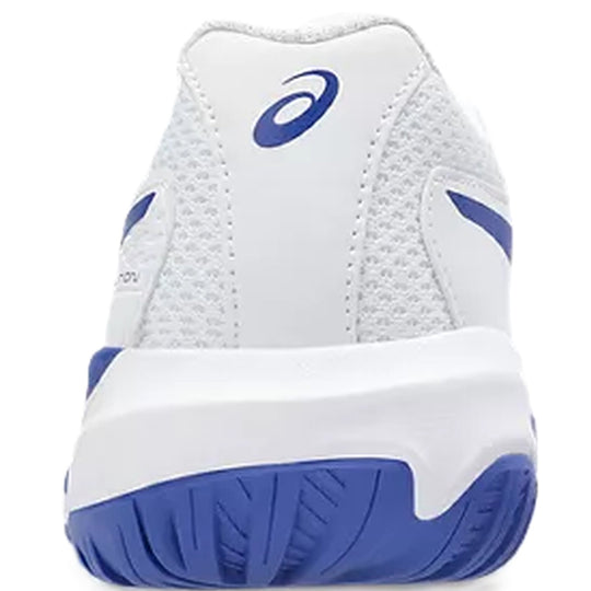 1044A081-100 Asics Juniors Gel-Resolution X GS Tennis Shoes (White/Dark Cobalt)