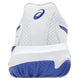 1044A081-100 Asics Juniors Gel-Resolution X GS Tennis Shoes (White/Dark Cobalt)
