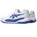 1044A081-100 Asics Juniors Gel-Resolution X GS Tennis Shoes (White/Dark Cobalt)