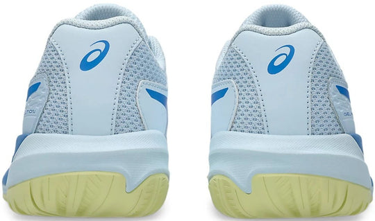 1044A081-401 Asics Juniors Gel-Resolution X GS Tennis Shoes (Light Blue/Blue Coast)