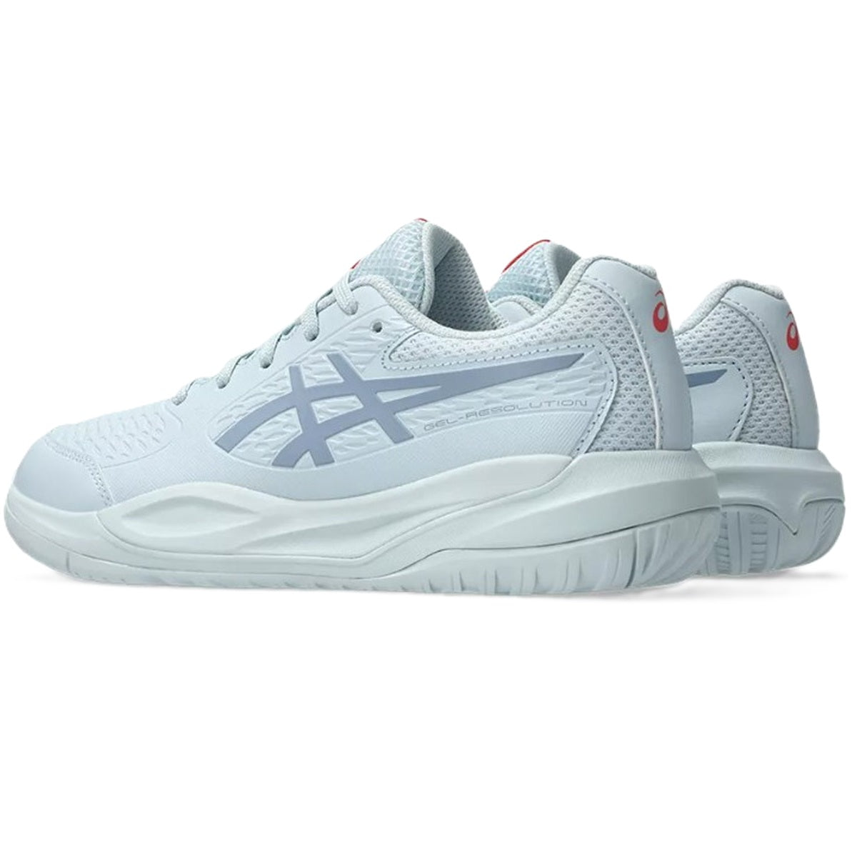 1044A081-403 Asics Junior Gel-Resolution X GS Tennis Shoes (Sky/Grey Blue)