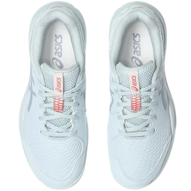 1044A081-403 Asics Junior Gel-Resolution X GS Tennis Shoes (Sky/Grey Blue)