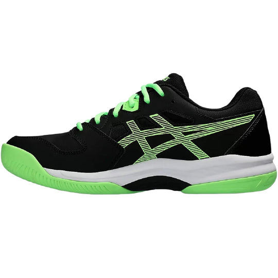 1071A068-003 Asics Men's Gel-Renma Pickleball Shoes (Black/Lime Burst)