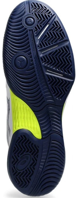 1071A068-105 Asics Men's Gel-Renma Pickleball Shoes (White/Blue Expanse)