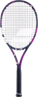 121243 Babolat Boost Aero Strung Tennis Racquet (Pink)