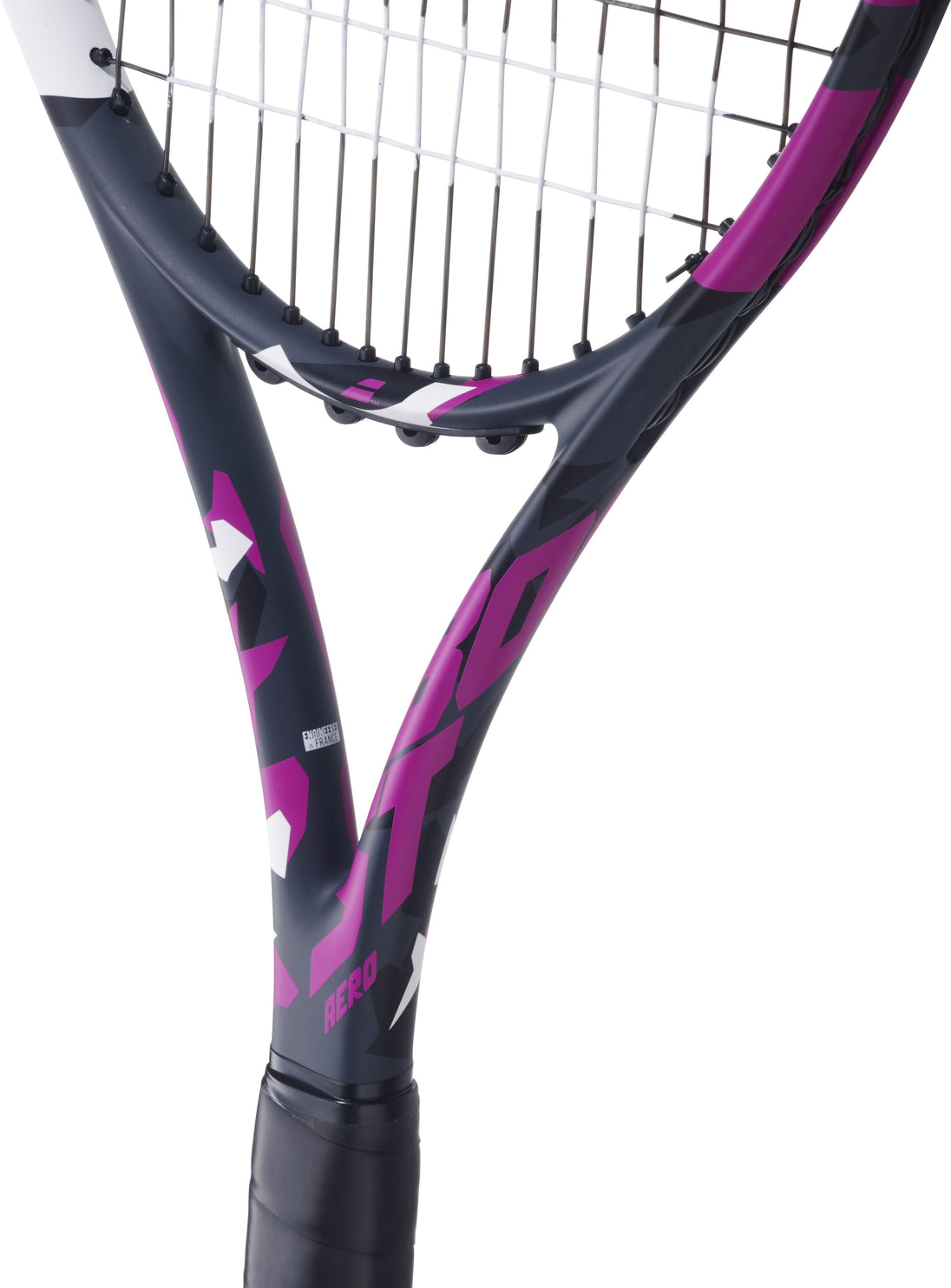 121243 Babolat Boost Aero Strung Tennis Racquet (Pink)