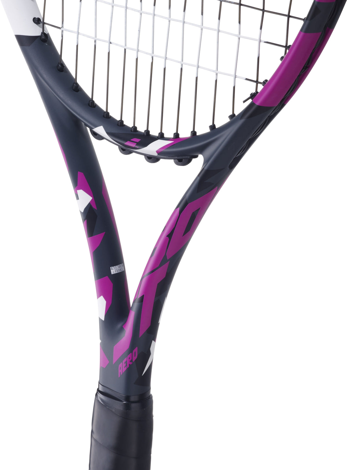 121243 Babolat Boost Aero Strung Tennis Racquet (Pink)