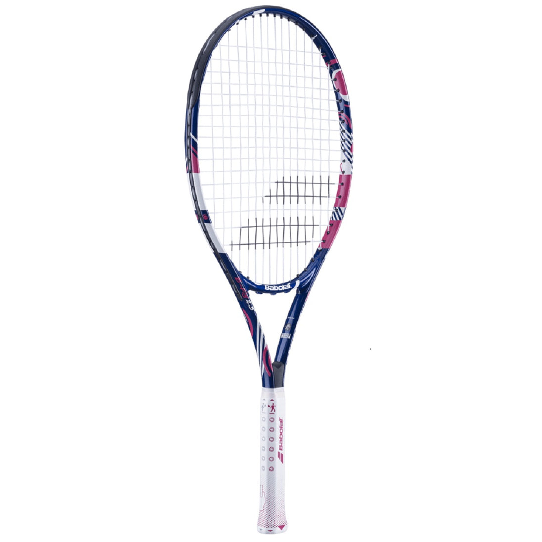 140493 Babolat B'Fly Junior 25 Inch Tennis Racquet (Blue/Pink)
