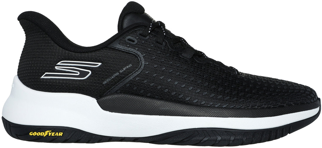 172100-BKW Skechers Women’s Viper Court Pro Elite Hands Free Slip-Ins Pickleball Shoes (Black/White)