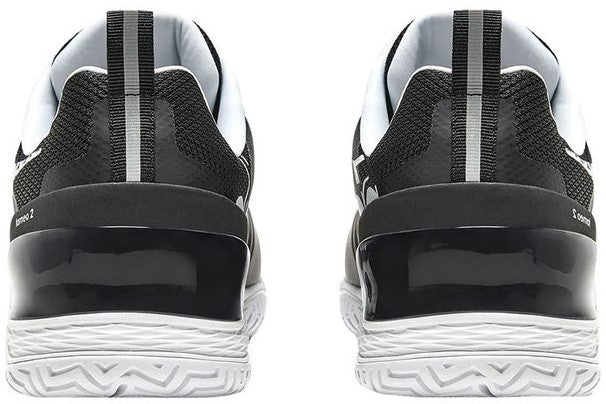 179502-C7406 Diadora Men's Blushield Torneo 2 All Ground Tennis Shoes (Black/White)
