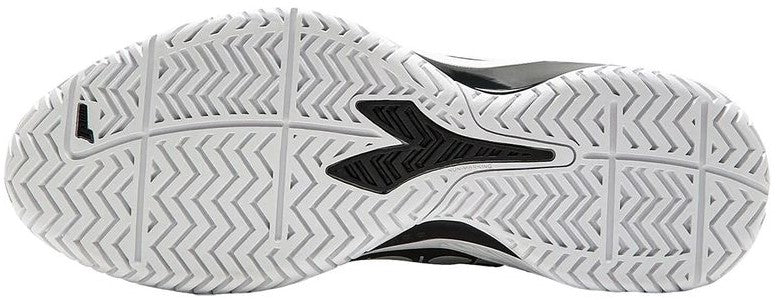 179502-C7406 Diadora Men's Blushield Torneo 2 All Ground Tennis Shoes (Black/White)