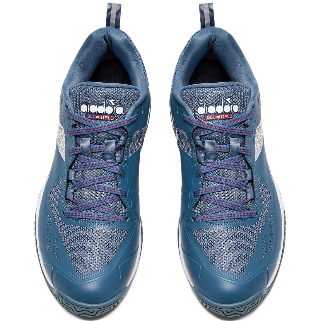 179502-D0843 Men's Blushield Torneo 2 All Ground Tennis Shoe (Oceanview/White/Salsa)