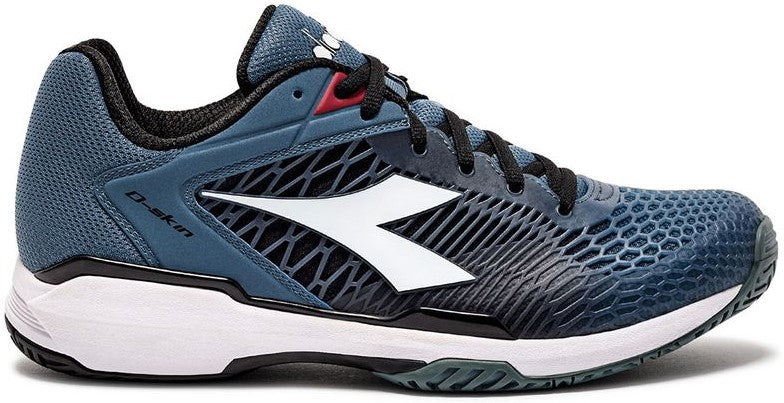 180614-D0950 Diadora Men's Speed Competition 7+ All Ground Tennis Shoes (Oceanview/White/Black)