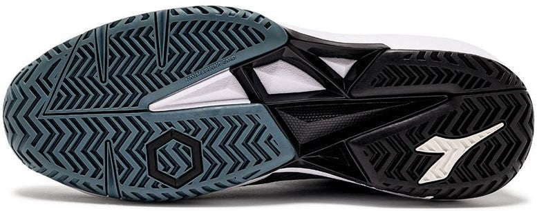 180614-D0950 Diadora Men's Speed Competition 7+ All Ground Tennis Shoes (Oceanview/White/Black)