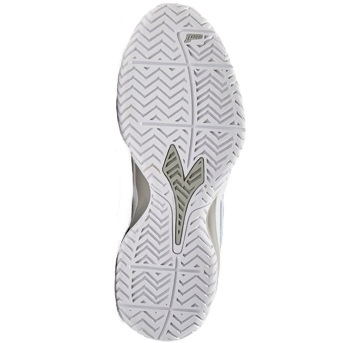 181467-C6103 Diadora Women's Blushield Torneo 3 All Ground Tennis Shoes (White/Silver)
