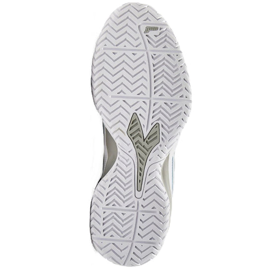 181467-C6103 Diadora Women's Blushield Torneo 3 All Ground Tennis Shoes (White/Silver)