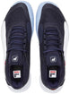 1TM01999-147 Fila Men's Mondo Forza Tennis Shoes (White/Fila Navy/Powder Blue)