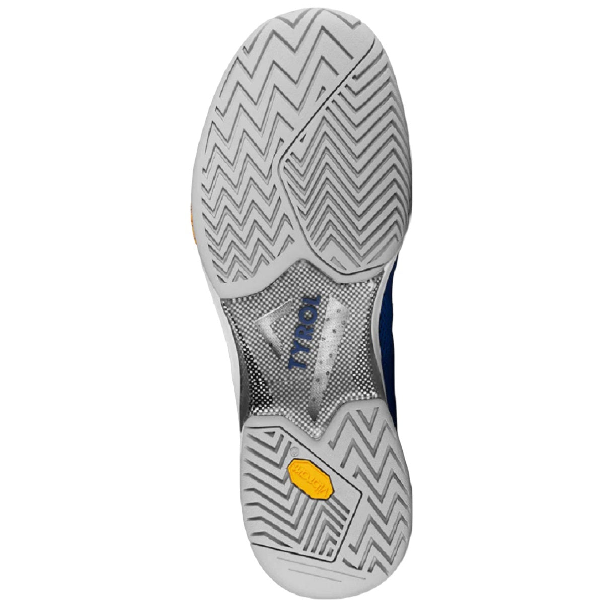 2000-BLGY Tyrol Men's Drive-V Pro Pickleball Shoes (Blue/Grey) - Sole