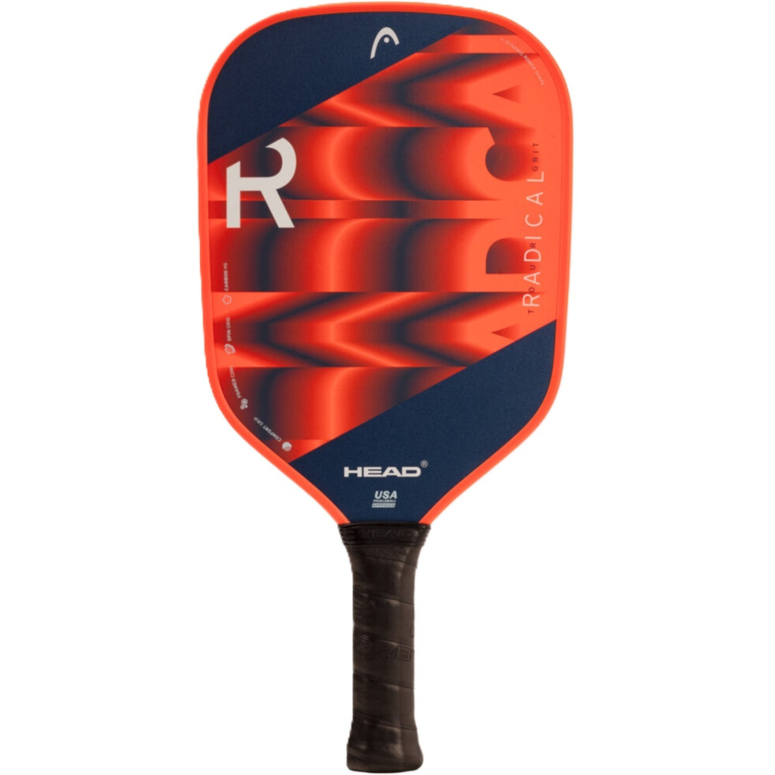 200004 Head Radical Tour Grit Pickleball Paddle (Orange/Black)