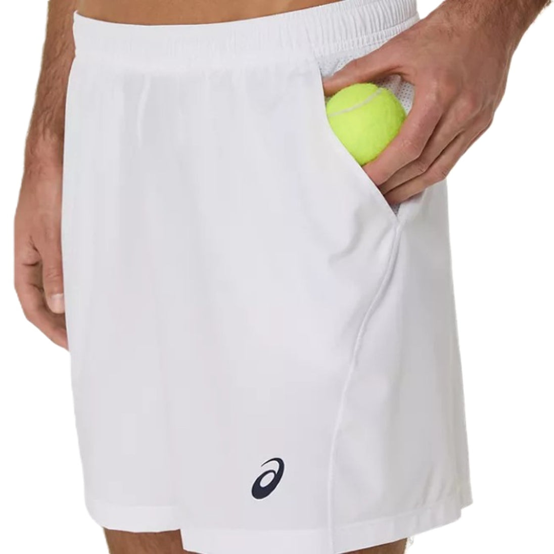 2041A344-100 Asics Men's Court 7" Short (Brilliant White)