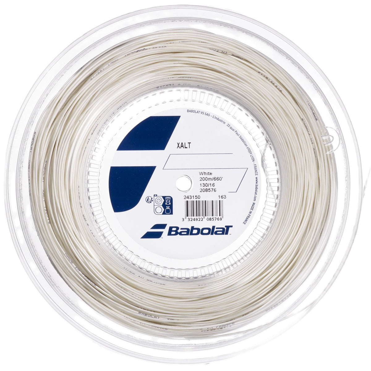 243150-163-17 Babolat XALT 17g Tennis String (Reel)