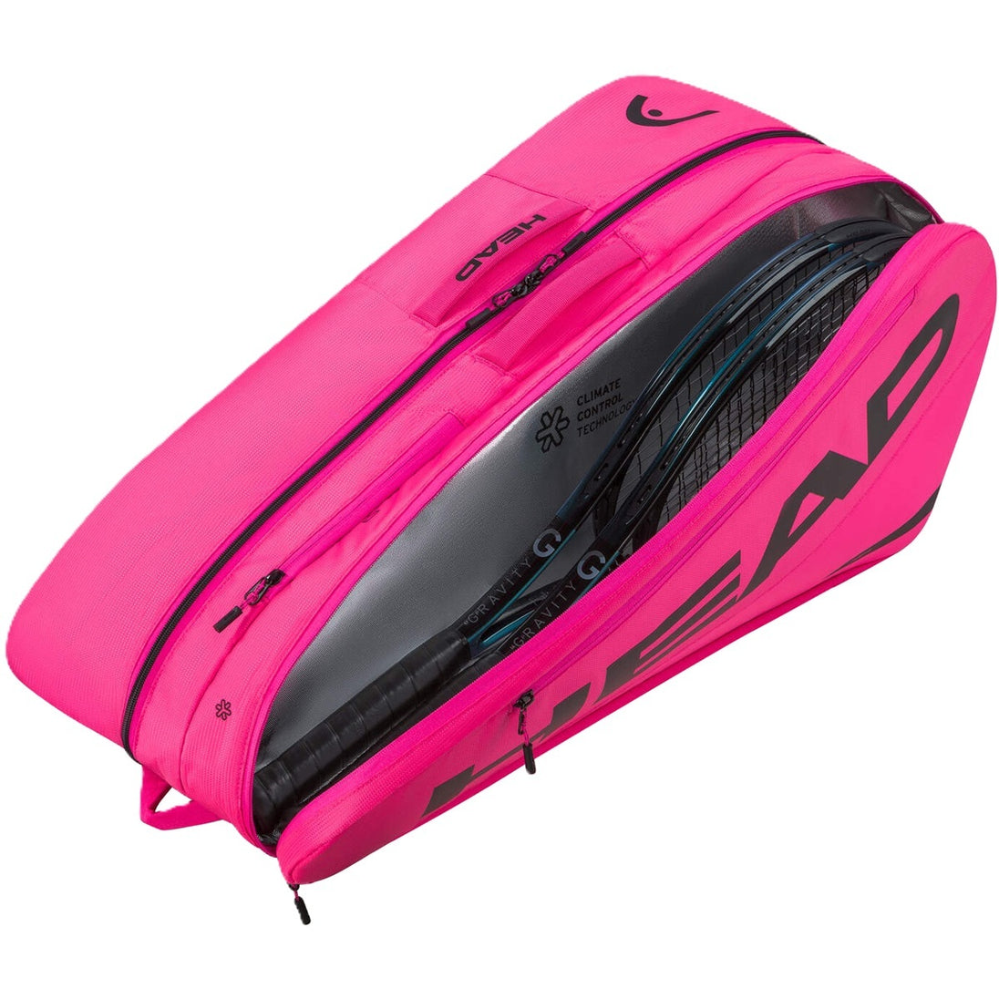 Head Tour 9R Tennis Racquet Bag L (Pink)