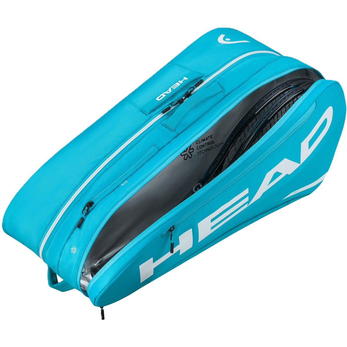 Head Tour 9R Tennis Racquet Bag L (Blue)