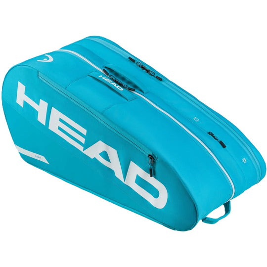 Head Tour 9R Tennis Racquet Bag L (Blue)